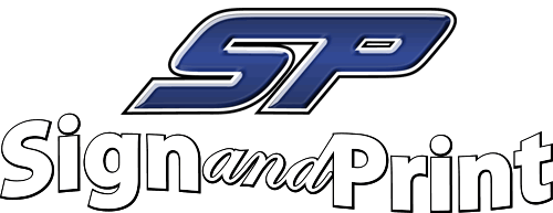 SP Sign & Print Logo